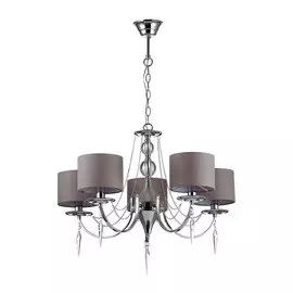 Подвесная люстра Odeon Light "Ofelia" с абажурами из ткани