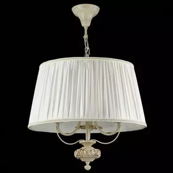 Подвесная люстра Olivia с абажуром кремового цвета