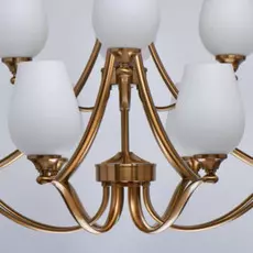 Подвесная люстра палермо с белыми плафонами