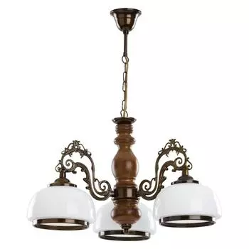 Подвесная люстра Parma с белыми плафонами