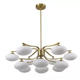 Подвесная люстра Pernetti с белыми плафонами