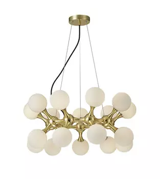 Подвесная люстра Proton с плафонами из стекла