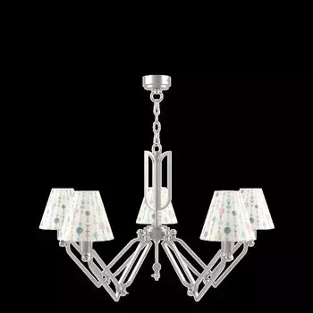 Подвесная люстра разноцветная