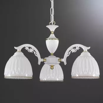 Подвесная люстра Reccagni Angelo с плафонами из стекла