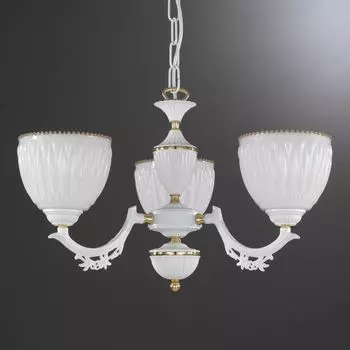 Подвесная люстра Reccagni Angelo с плафонами из стекла