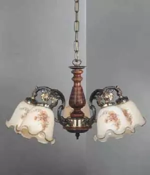 Подвесная люстра Reccagni Angelo в кантри-стиле