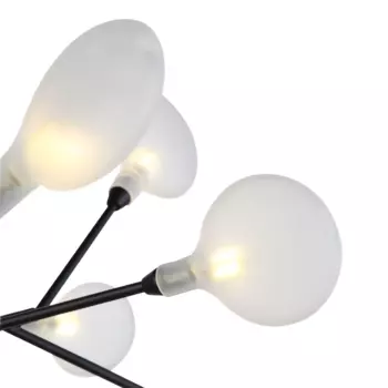 Подвесная люстра Riccardo черного цвета