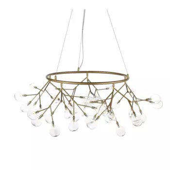 Подвесная люстра Riccardo золотого цвета