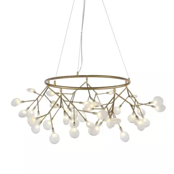 Подвесная люстра Riccardo золотого цвета