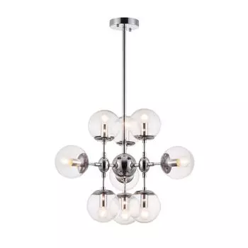 Подвесная люстра Richard с прозрачными плафонами