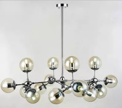 Подвесная люстра Richard со стеклянными плафонами