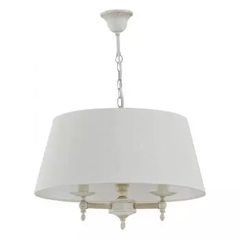 Подвесная люстра Roksana White белого цвета