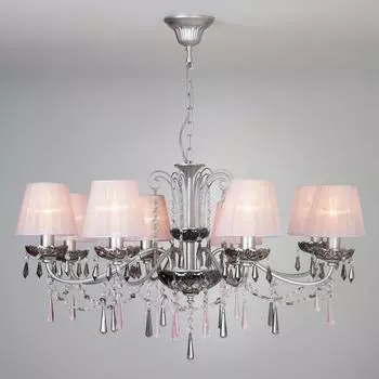 Подвесная люстра Rosetta с текстильными плафонами