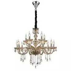 Подвесная люстра с прозрачными подвесками st Luce