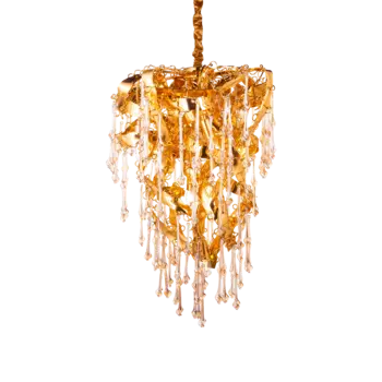 Подвесная люстра Sabina с хрустальными подвесками
