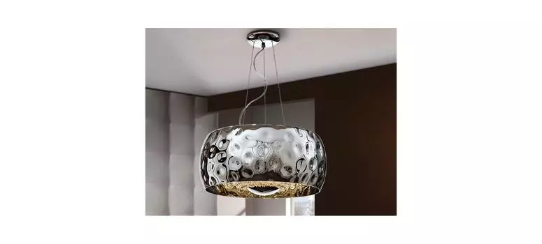 Подвесная люстра Schuller Fluvio со стеклянным плафоном