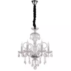 Подвесная люстра селена с хрустальными подвесками