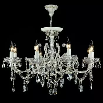 Подвесная люстра Sevilla с хрустальными подвесками