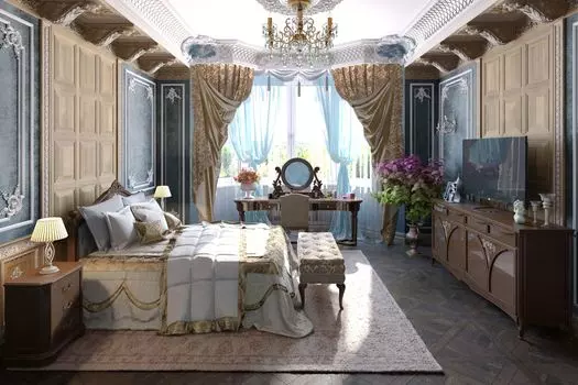 Подвесная люстра Sevilla золотого цвета