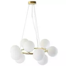 Подвесная люстра сида с плафонами из стекла