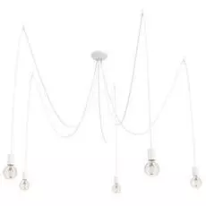 Подвесная люстра Spider белого цвета