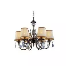 Подвесная люстра st Luce с бежевыми абажурами
