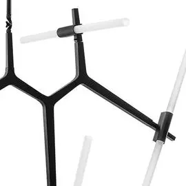 Подвесная люстра Struttura черного цвета
