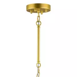 Подвесная люстра Struttura золотого цвета