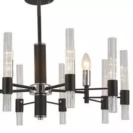 Подвесная люстра Supreme черного цвета