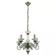 Подвесная люстра Sylvia бронзового цвета