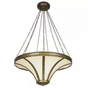 Подвесная люстра Tanaja из металла и стекла