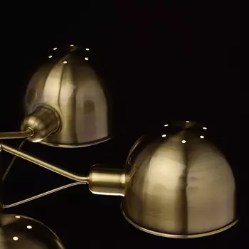 Подвесная люстра таун бронзового цвета