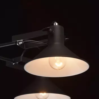 Подвесная люстра таун черного цвета