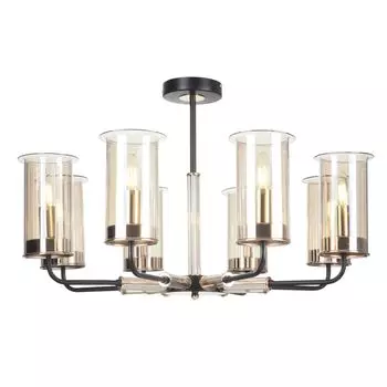 Подвесная люстра Tera с плафонами из стекла