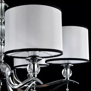 Подвесная люстра Terra с хрустальными подвесками