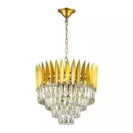 Подвесная люстра Valetta с хрустальными подвесками