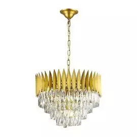 Подвесная люстра Valetta с хрустальными подвесками