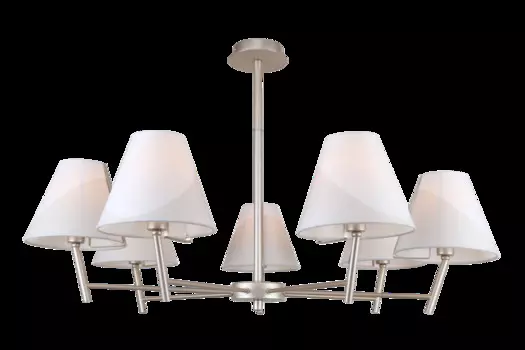 Подвесная люстра Vanessa с плафонами белого цвета
