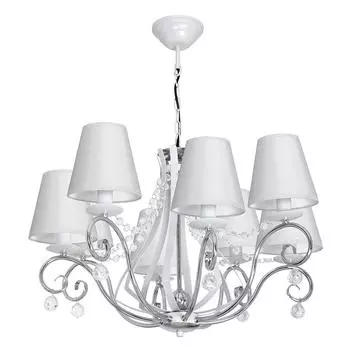 Подвесная люстра Vera с белыми абажурами