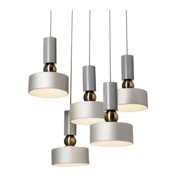 Подвесная люстра Void серого цвета