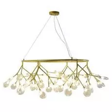 Подвесная люстра ветта золотого цвета