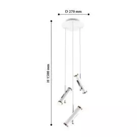Подвесная светодиодная люстра Duplex