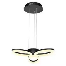 Подвесная светодиодная люстра Horoz черная