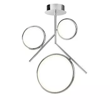 Подвесная светодиодная люстра Olimpia Cromo цвета хром