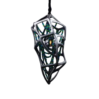 Подвесной светильник Baksu черного цвета