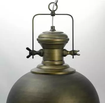 Подвесной светильник бронзового цвета