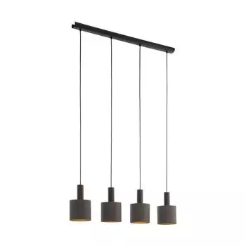 Подвесной светильник Concessa коричневого цвета