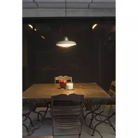 Подвесной светильник Faro Plec из стали и пластика