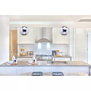 Подвесной светильник фрайталь цвета хром