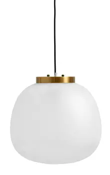 Подвесной светильник Frost l белого цвета